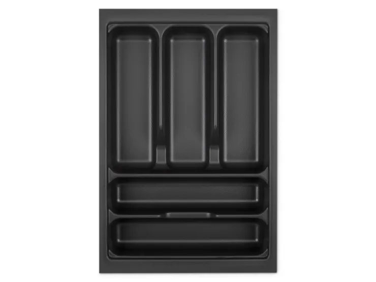 SOTECH Orga-Box I Besteckeinsatz Höhe 55 mm Lavagrau 400 mm Für Blum Tandembox und ModernBox