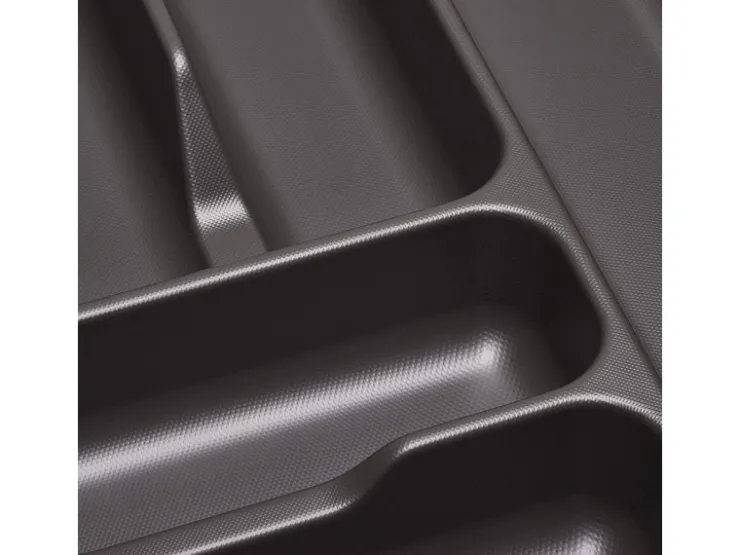 SOTECH Orga-Box I Besteckeinsatz Höhe 55 mm Lavagrau 400 mm Für Blum Tandembox und ModernBox
