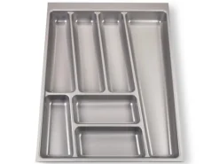 Discount ORGA-BOX II Besteckeinsatz 450 mm Höhe 45 mm Silbergrau Für Nobilia Schubladen Besteckkästen