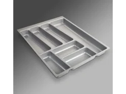 Discount ORGA-BOX II Besteckeinsatz 450 mm Höhe 45 mm Silbergrau Für Nobilia Schubladen Besteckkästen