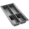 SOTECH Besteckkästen<ORGA-BOX IV UNIVERSAL Besteckeinsatz 300 mm Höhe 53 mm Schubkasteneinsatz Besteckeinteilung