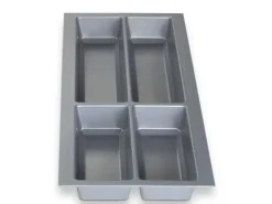 SOTECH Besteckkästen<ORGA-BOX IV UNIVERSAL Besteckeinsatz 300 mm Höhe 53 mm Schubkasteneinsatz Besteckeinteilung