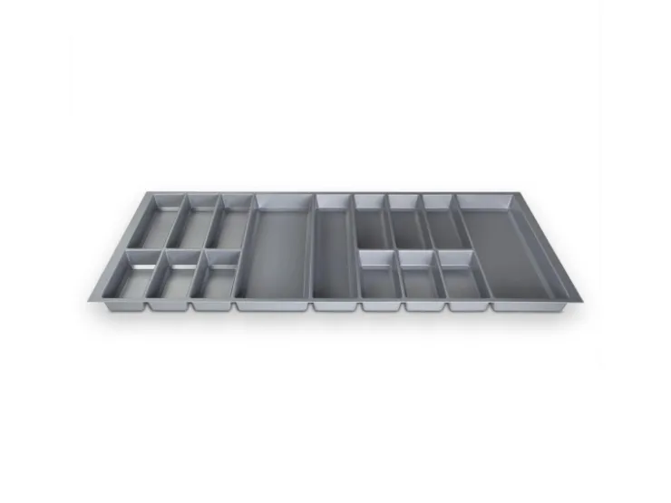 SOTECH Besteckkästen<ORGA-BOX IV UNIVERSAL Besteckeinsatz 1200 mm Höhe 53 mm Schubkasteneinsatz Besteckeinteilung