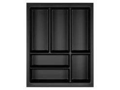 Discount Orga-Box Junker Slim Besteckeinsatz Höhe 52 mm Für Korpusbreite 450 mm Lavagrau Für JUNKER SLIM Schubladensystem Besteckkästen