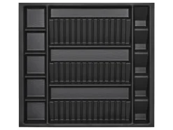 SOTECH ORGA-BOX Multi-Gewürzgläsereinsatz Gewürzdoseneinsatz 515 x 40 x 473 mm Lavagrau Für Blum 60er Korpusbreite