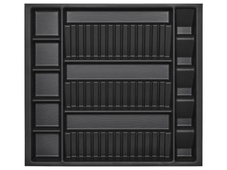 SOTECH ORGA-BOX Multi-Gewürzgläsereinsatz Gewürzdoseneinsatz 515 x 40 x 473 mm Lavagrau Für Blum 60er Korpusbreite