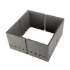 1x Organisationsrahmen CuisioFlex 129 mm Höhe Stufenlos Verstellbar von 236 - 386 mm inkl. Anti-Rutsch-Füße Besteckkästen