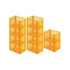 Best PROREGAL SparSet 5 x Eurobehälter Bäcker- und Konditorenkasten HxBxT 42,1 x 40 x 60 85 Liter Gelb-Orange Brötchenkiste Sstapelbare Bäckerkiste