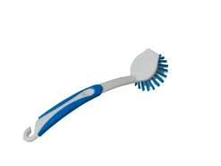 Hot Spülbürste rund 2-Komponenten Blau-Weiß