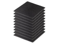Best STAHLWERK Aktivkohlefilter Vorderseite 10er Set für Dunstabzug FE-27 ST