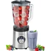 New SB-7020 Edelstahl Standmixer 1,5 Liter BPA-Frei 800 Watt Haushaltsgeräte