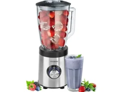 New SB-7020 Edelstahl Standmixer 1,5 Liter BPA-Frei 800 Watt Haushaltsgeräte