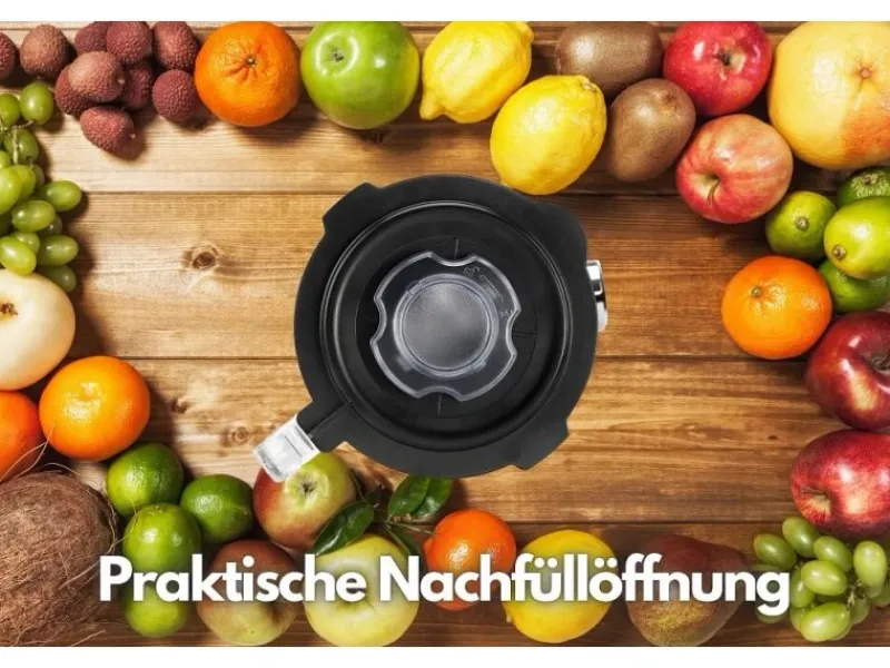 New SB-7020 Edelstahl Standmixer 1,5 Liter BPA-Frei 800 Watt Haushaltsgeräte