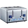 STEINBORG Haushaltsgeräte<SB-2080 Edelstahl Toaster 4 Scheiben 1630W