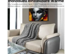 STEINBORG Haushaltsgeräte<SB-9523 Heizdecke mit Timer 9 Temperaturstufen 180x130 cm