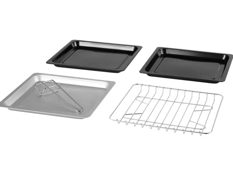 Hot SB-3001 3in1 Minibackofen mit Umluft 20 Liter 1300 Watt Schwarz Haushaltsgeräte