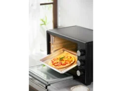 Sale SB-3002 Minibackofen mit Umluft 25 Liter 1600 Watt Schwarz Haushaltsgeräte
