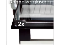 Outlet SB-3007 Minibackofen mit Umluft 20 Liter 1380 Watt Haushaltsgeräte
