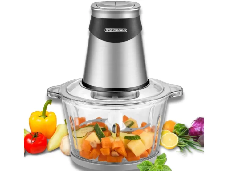 Best STEINBORG SB-2640 Zerkleinerer mit Glasbehälter Elektrisch 1,8L 500 Watt