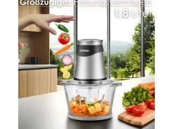 Best STEINBORG SB-2640 Zerkleinerer mit Glasbehälter Elektrisch 1,8L 500 Watt
