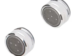 Clearance Strahlregler Anti-Kalk Honeycomb M24 Verchromt 2 Stück