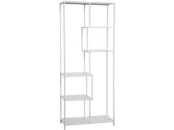 SVITA Küchenregale<Kela Metallregal 6 Ebenen Küchenregal Badregal Industrial Style Weiß