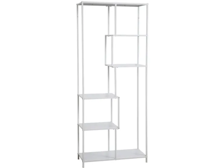 SVITA Küchenregale<Kela Metallregal 6 Ebenen Küchenregal Badregal Industrial Style Weiß