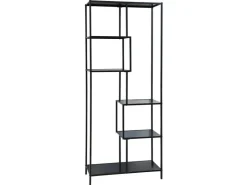 Sale SVITA Kela Metallregal 6 Ebenen Küchenregal Badregal Industrial Style Schwarz
