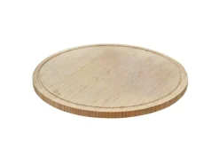 Sale Luigi 2er Bambustablett Schneidebrett Küchenbrett Servierplatte Saftrille Schneidebretter|Geschirr