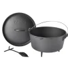 Clearance TAINO Dutch Oven Gusseisen 8L Set Deckelheber Ständer Zubehör Cast Iron
