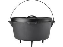 Clearance TAINO Dutch Oven Gusseisen 8L Set Deckelheber Ständer Zubehör Cast Iron