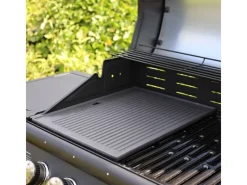 Clearance Grillplatte Zubehör Wendeplatte Gusseisen Pizzaplatte Gasgrill Pfannen