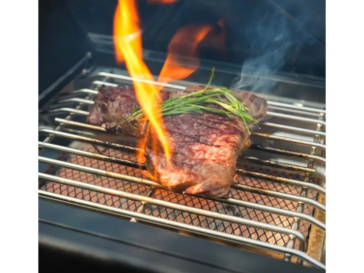 TAINO Schneidebretter<Platinum Yamara Dark 6+2 Gasgrill Set Mit Haube Stahl 6 Brenner Sear-Burner Backburner