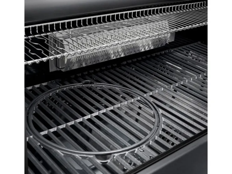 TAINO Schneidebretter<Platinum Yamara Dark 6+2 Gasgrill Set Mit Haube Stahl 6 Brenner Sear-Burner Backburner