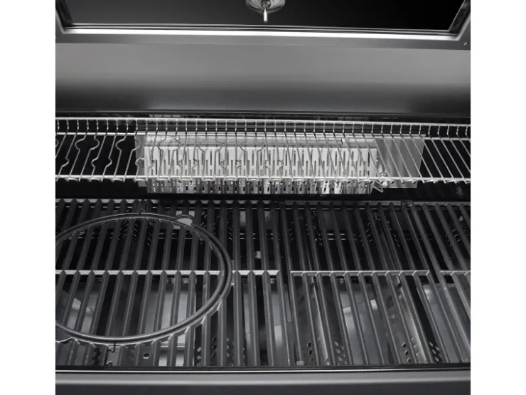 TAINO Schneidebretter<Platinum Yamara Dark 6+2 Gasgrill Stahl 6 Brenner Sear-Burner Backburner