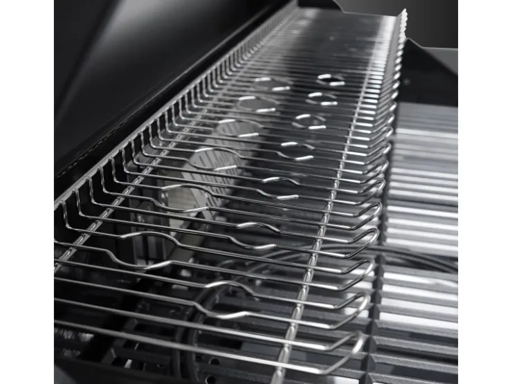 TAINO Schneidebretter<Platinum Yamara Dark 6+2 Gasgrill Stahl 6 Brenner Sear-Burner Backburner