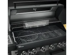 TAINO Schneidebretter<Platinum Yamara Dark 6+2 Gasgrill Stahl 6 Brenner Sear-Burner Backburner