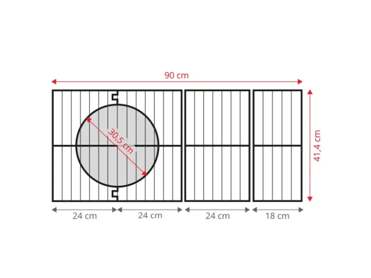 TAINO Schneidebretter<Platinum Yamara 6+2 Gasgrill Edelstahl 6 Brenner Sear-Burner Backburner