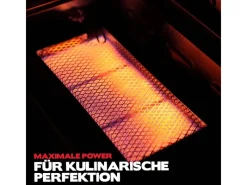 Platinum Yamara 4+2 Gasgrill Edelstahl 4 Brenner Sear-Burner Backburner Schneidebretter