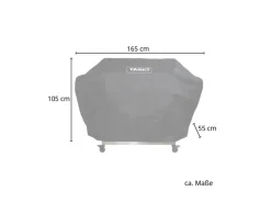 Platinum Yamara 6+2 Set Mit Haube Gasgrill Edelstahl 6 Brenner Sear-Burner Backburner Schneidebretter