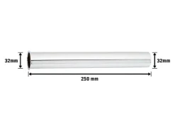 Zubehör Für Küchenarmatur|Ersatzteile Küchenarmatur<Tauchrohr Ø 32 mm x 250 mm Verchromt