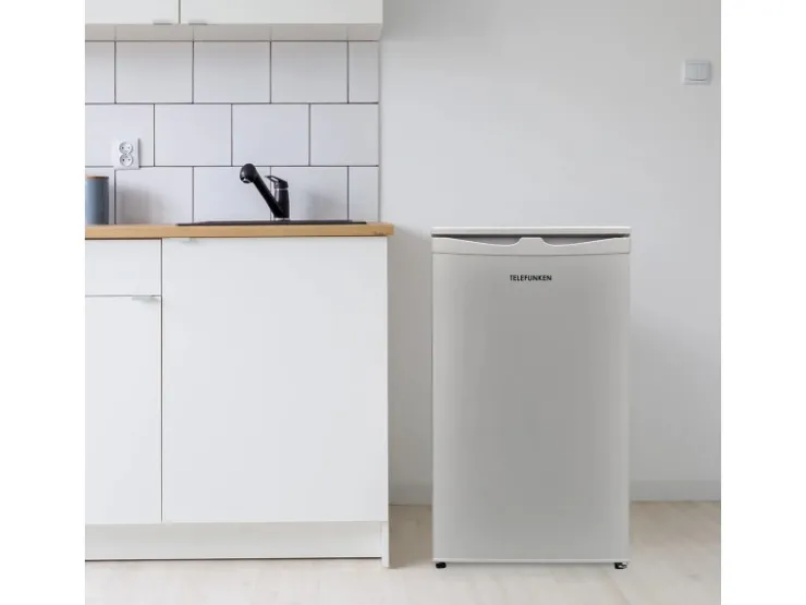 Outlet Telefunken CF-32-152-S Kühlschrank mit Gefrierfach Freistehend 81 Liter Temperaturregelung