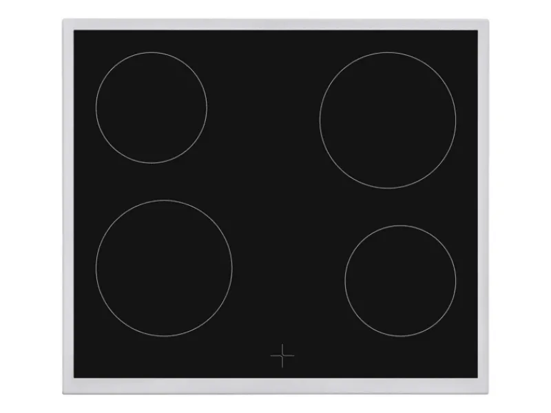 Best Einbauherd-Set Backofen mit Glaskeramik-Kochfeld 4 Zonen Teleskopauszug 78 Liter B-HS-75-C-I Kochfelder