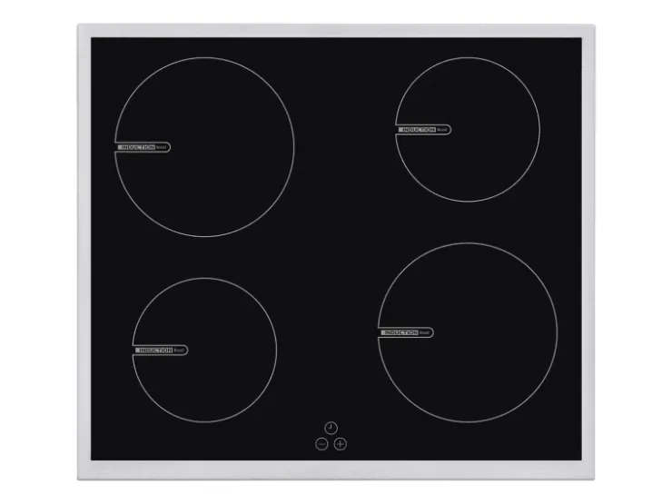 Sale Telefunken Einbauherd-Set Backofen mit Induktionskochfeld 4 Zonen Teleskopauszug 78 Liter B-HS-75-I-I