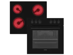 Online Telefunken Einbauherd-Set Backofen mit Grill und Umluft 65 Liter Vap-Clean ECH65A-B2