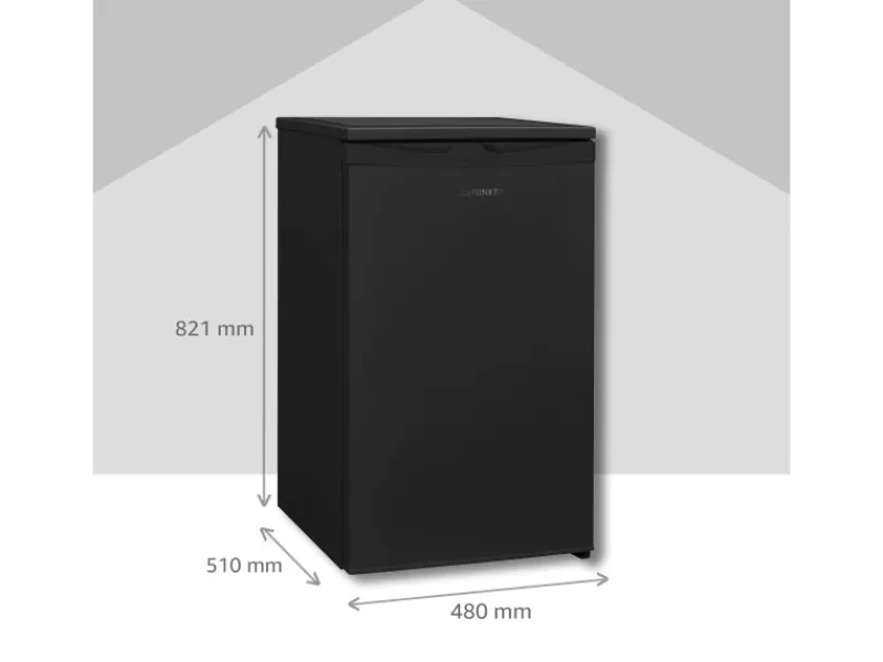 Gefrierschrank 63L Nutzinhalt Tiefkühlschrank 4Sterne Höhe 82,1cm Breite 48cm CF-34-101-B Gefrierschränke|Kühlschränke