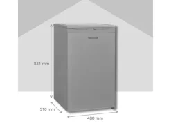 Hot Telefunken Gefrierschrank 63L Nutzinhalt Tiefkühlschrank 4Sterne Höhe 82,1cm Breite 48cm CF-34-101-S