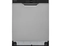 Geschirrspüler Unterbau 60 cm Spülmaschine Silber 12 Maßgedecke 6 Programme AquaStop 45 dB GEU6012DI Geschirrspüler