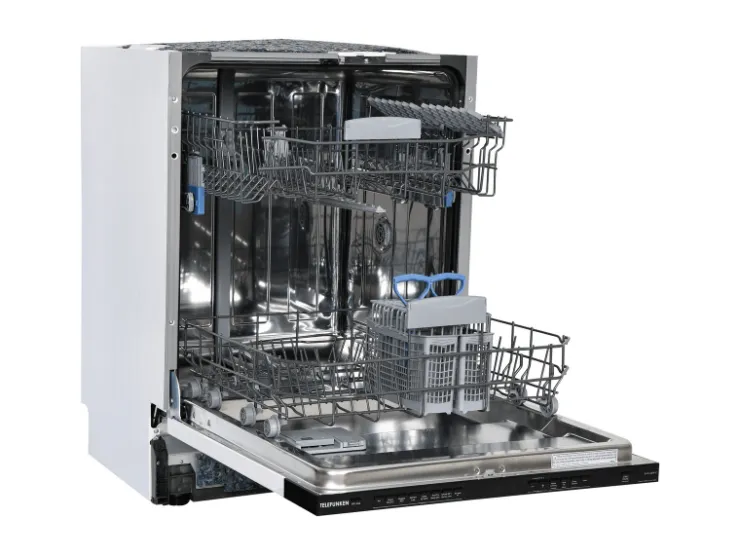 Telefunken Geschirrspüler<Geschirrspüler vollintegriert Einbauspülmaschine 60 cm 12 Maßgedecke 9 Programme AquaStop G-EV-6014-C