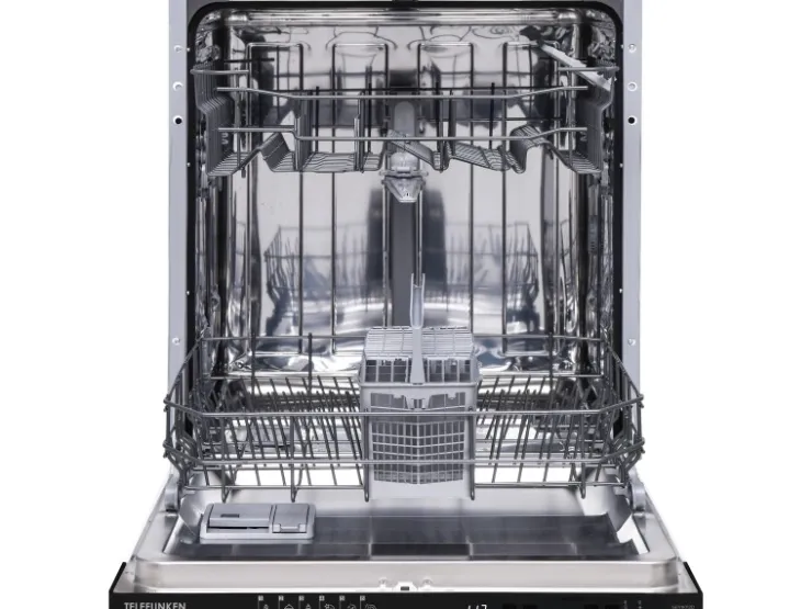 Clearance Telefunken Geschirrspüler Vollintegrierbar 60 cm Einbau Spülmaschine 12 Maßgedecke 6 Programme AquaStop GEV6012D